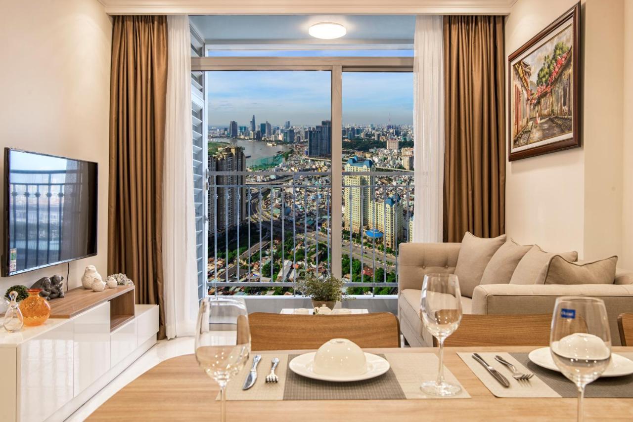 Luxury Vinhomes Central Park Humi Apartment Ho Si Minh-város Kültér fotó