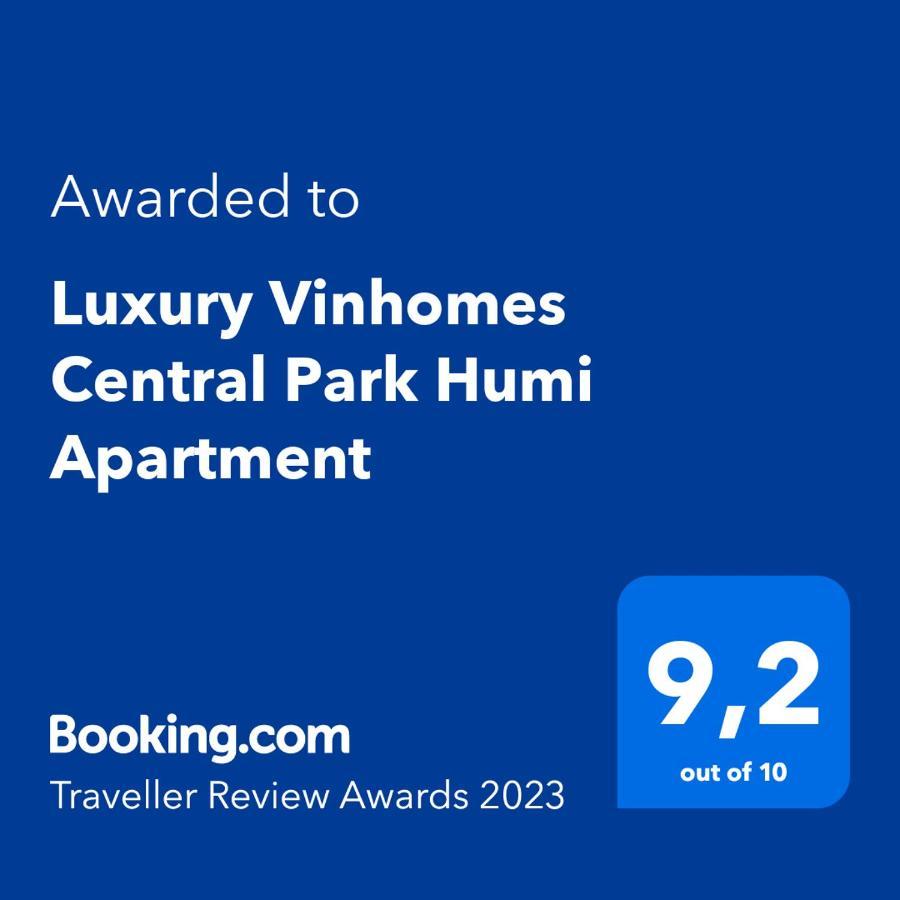 Luxury Vinhomes Central Park Humi Apartment Ho Si Minh-város Kültér fotó